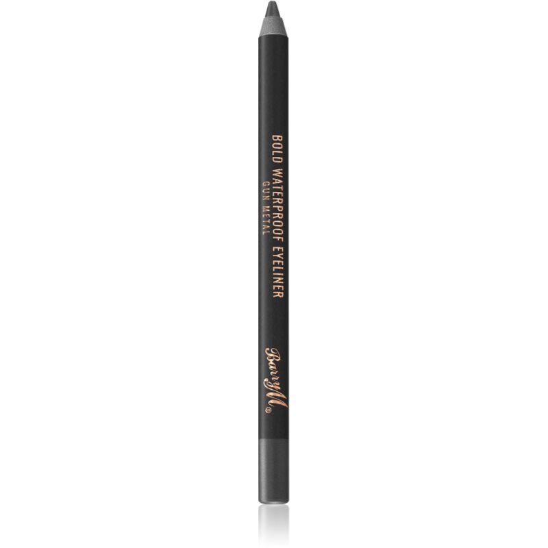 Barry M Bold Waterproof Eyeliner vízálló szemceruza árnyalat Gun Metal 1