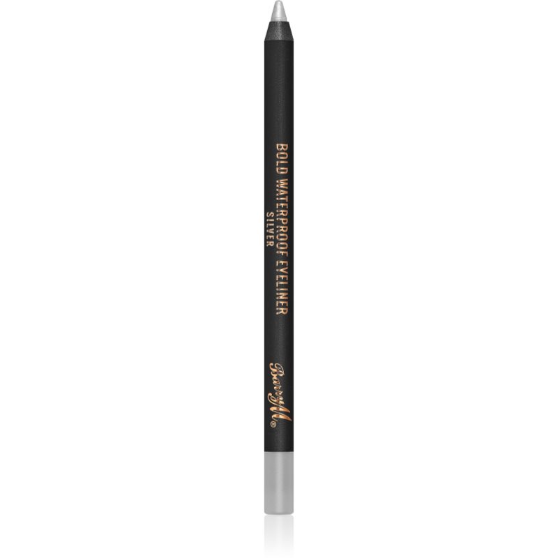 Barry M Bold Waterproof Eyeliner vízálló szemceruza árnyalat Silver 1