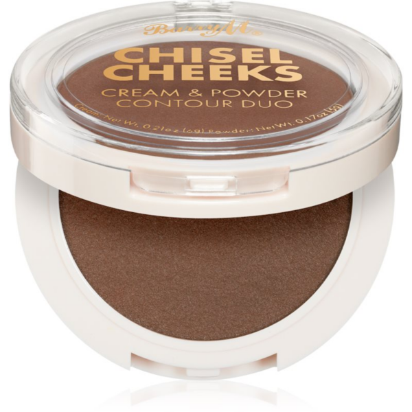 Barry M Chisel Cheeks Púderes highlight és kontúr paletta duo Medium 11 g-Ár