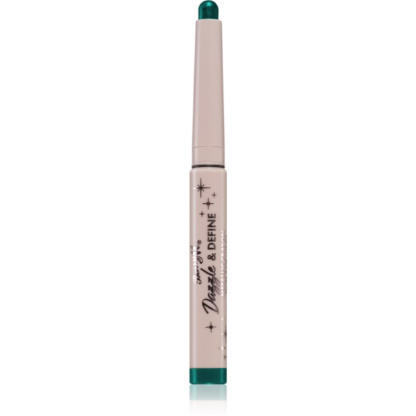 Barry M Dazzle & Define Metallic Crayon szemhéjfesték ceruza árnyalat Galactic Teal 1