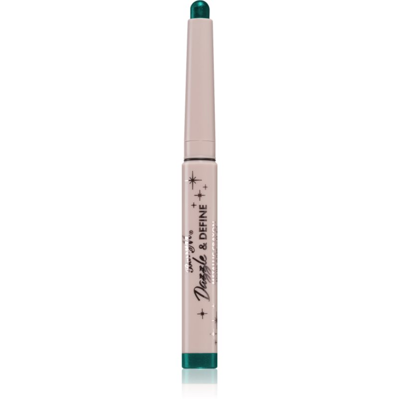 Barry M Dazzle & Define Metallic Crayon szemhéjfesték ceruza árnyalat Galactic Teal 1