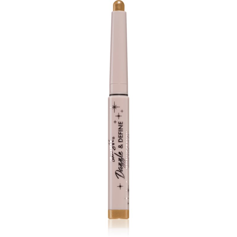 Barry M Dazzle & Define Metallic Crayon szemhéjfesték ceruza árnyalat Gold 1