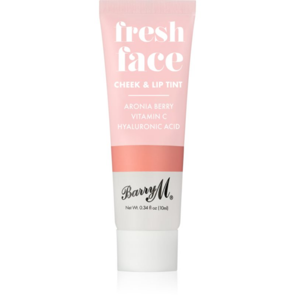 Barry M Fresh Face folyékony arcpír és szájfény árnyalat Peach Glow 10 ml-Ár