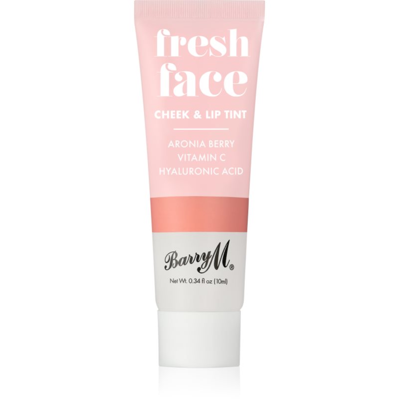 Barry M Fresh Face folyékony arcpír és szájfény árnyalat Peach Glow 10 ml-Ár