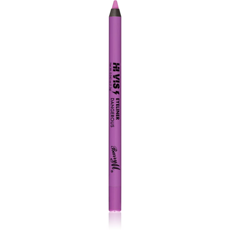 Barry M Hi Vis Neon vízálló szemceruza árnyalat Dangerous 1