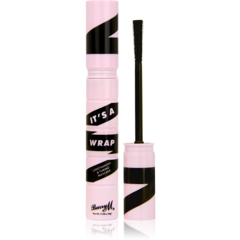 Barry M It's A Wrap dúsító és hosszabbító szempillaspirál árnyalat Black 8 g