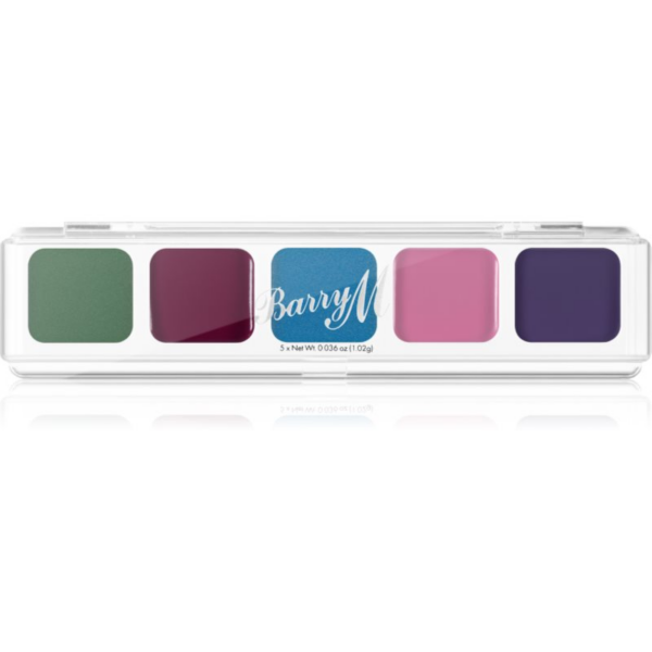 Barry M Mini Palette krémes szemhéjfesték árnyalat The Jewels 5