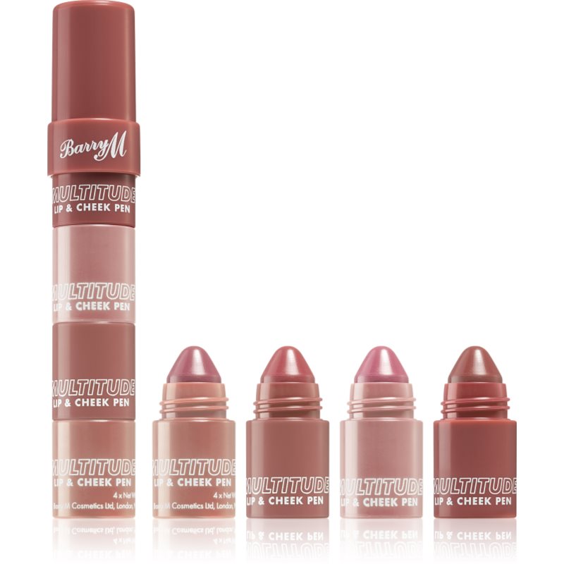 Barry M Multitude Lip and Cheek Pen rúzs ajkakra és arcra árnyalat Honey Honey 3