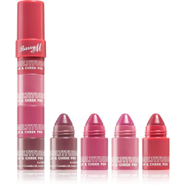 Barry M Multitude Lip and Cheek Pen rúzs ajkakra és arcra árnyalat Sweet Darling 3