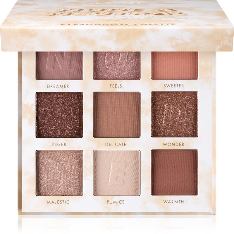 Barry M Nude & Neutral szemhéjfesték paletta árnyalat Light/Medium 9x1.2 g-Ár