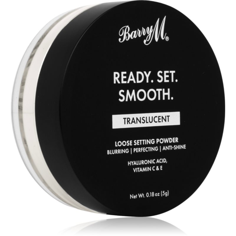 Barry M Ready Set Smooth mattító lágy púder árnyalat Translucent 5 g-ár