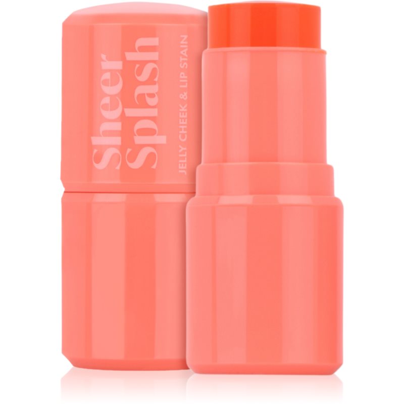 Barry M Sheer Splash multifunkcionális smink ajkakra és arcra árnyalat Papaya Pool 5.8 g-ár