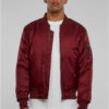Basic Bomber Jacket burgundy