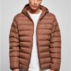 Basic Bubble Jacket Bark