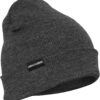 Basic Flap Beanie - Dark Grey