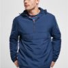 Basic Pull Over Jacket Dark Blue