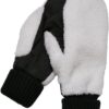 Basic Sherpa gloves black/white