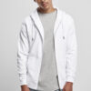 Basic Terry Zip Hoody white