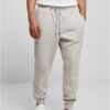Basic sweatpants made of light asphalt