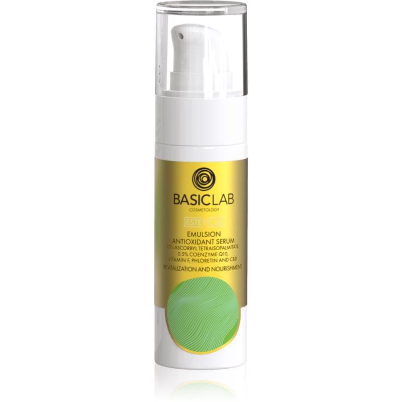 BasicLab Cosmetology Esteticus élénkítő emulzió antioxidáns hatású 10% Vitamin C 30 ml-Ár