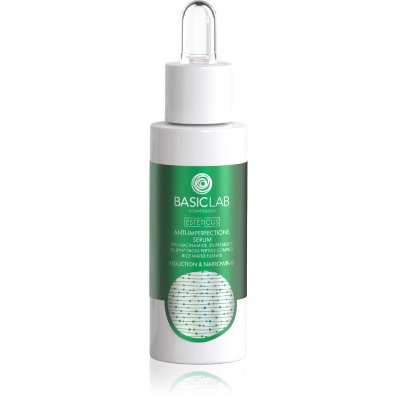 BasicLab Cosmetology Esteticus könnyű szérum a bőr tökéletlenségei ellen 10% Niacinamide 30 ml-Ár