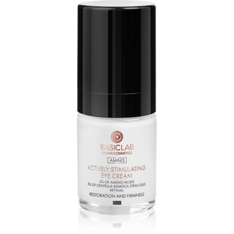 BasicLab Dermocosmetics Aminis kisimító és feszesítő éjszakai krém éjszakára 18 ml-Ár