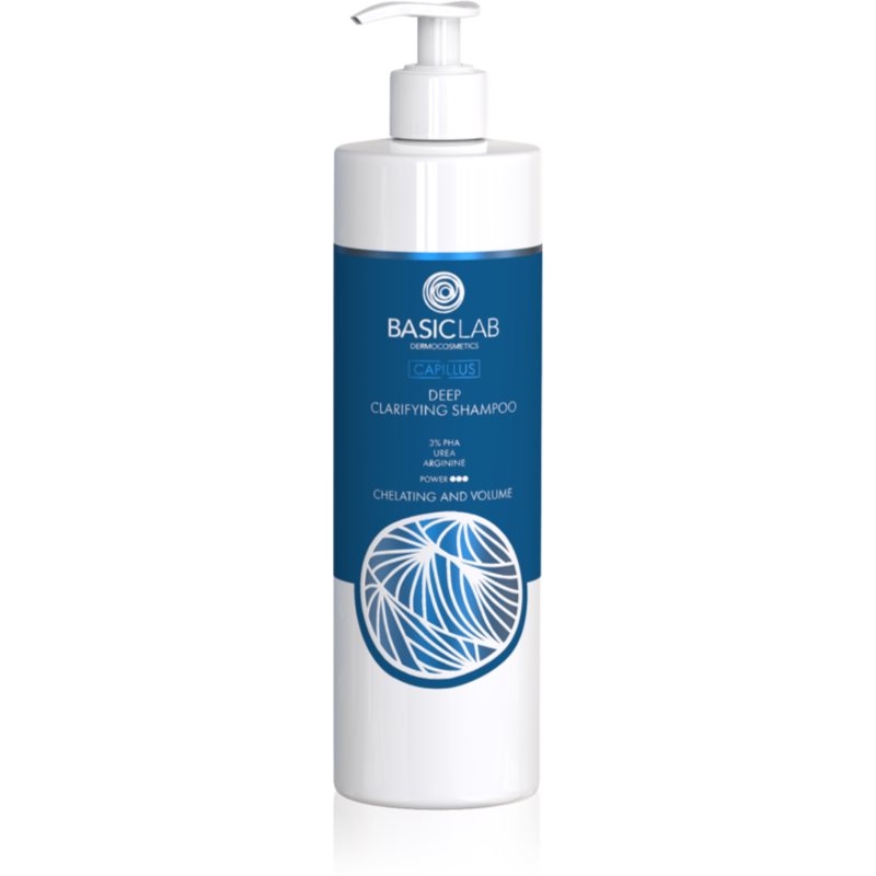 BasicLab Dermocosmetics Capillus mélyen tisztító sampon a zsíros fejbőrre 300 ml-Ár