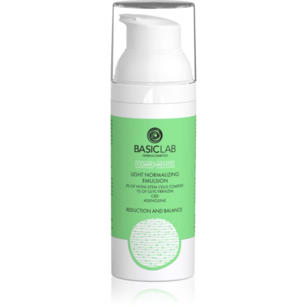 BasicLab Dermocosmetics Complementis gyengéd hidratáló emulzió zsíros és problémás bőrre 50 ml-Ár
