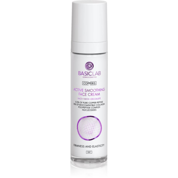 BasicLab Dermocosmetics Copperis nappali kisimító krém peptidekkel 50 ml