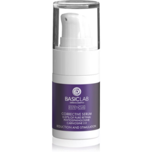 BasicLab Dermocosmetics Esteticus kisimító szérum egységesíti a bőrszín tónusait 0.07% Pure Retinal 15 ml-Ár