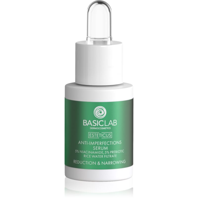 BasicLab Dermocosmetics Esteticus könnyű arcszérum zsíros és problémás bőrre 15 ml-Ár