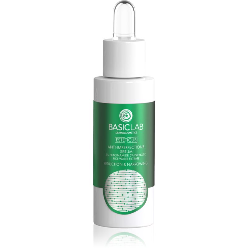 BasicLab Dermocosmetics Esteticus könnyű arcszérum zsíros és problémás bőrre 30 ml-Ár