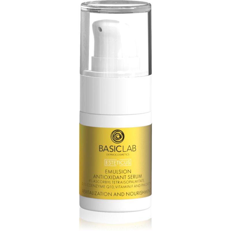 BasicLab Dermocosmetics Esteticus revitalizáló arc emulzió antioxidáns hatású 15 ml-Ár