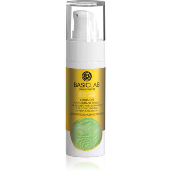 BasicLab Dermocosmetics Esteticus revitalizáló arc emulzió antioxidáns hatású 30 ml-Ár
