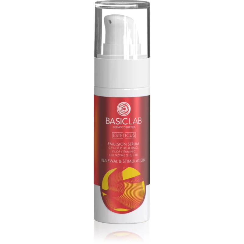 BasicLab Dermocosmetics Esteticus serkentő szérum a bőr feszességének megújítására 30 ml-Ár