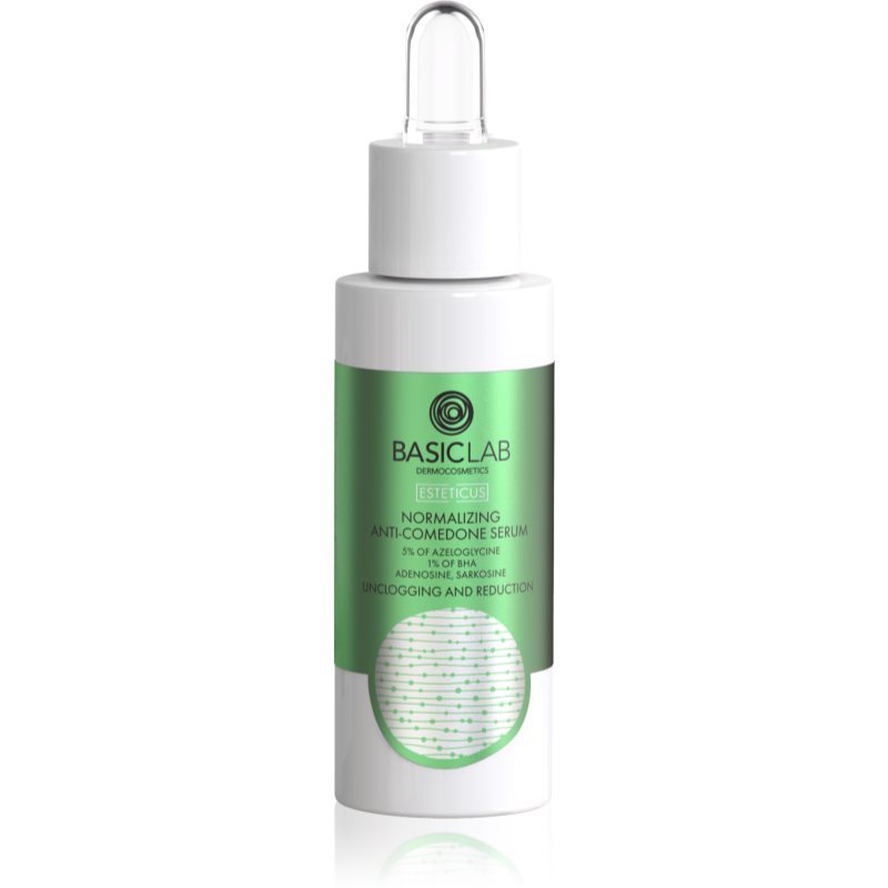 BasicLab Dermocosmetics Esteticus szérum a pórusok minimalizálására a mitesszerek ellen 30 ml-Ár