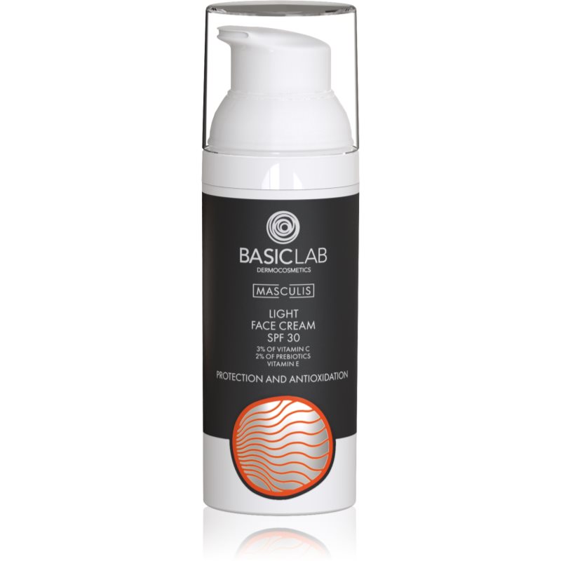 BasicLab Dermocosmetics Masculis könnyű nappali krém uraknak SPF 30 50 ml-Ár