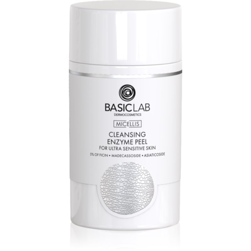 BasicLab Dermocosmetics Micellis gyengéd enzimatikus peeling a nagyon érzékeny bőrre 35 g