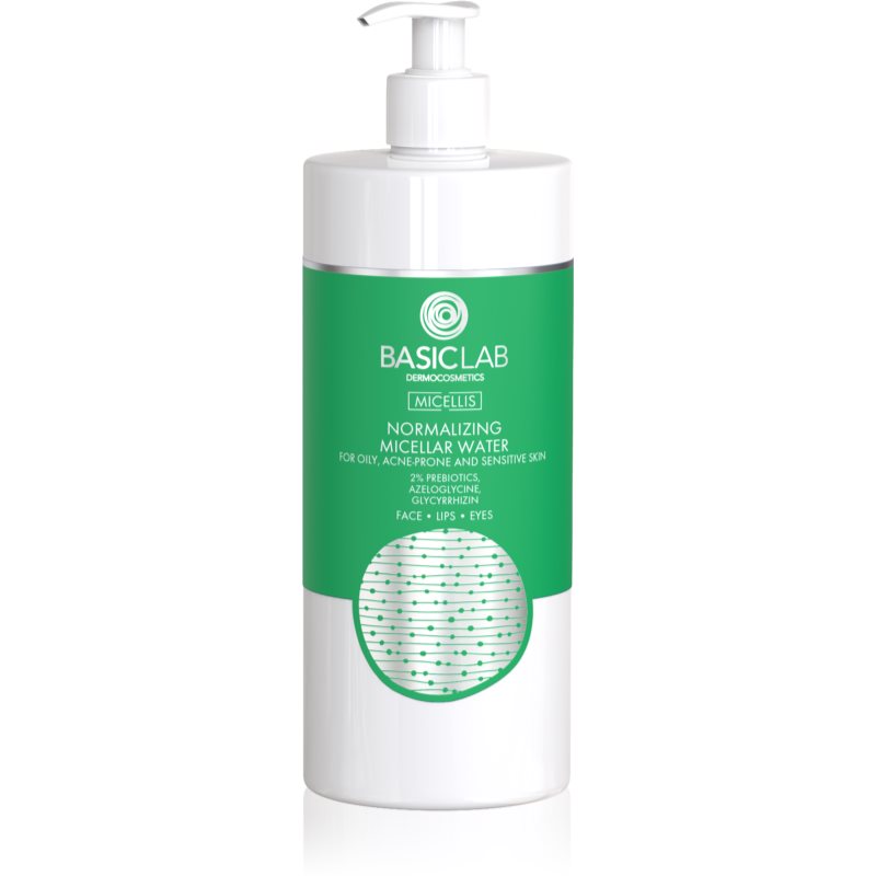 BasicLab Dermocosmetics Micellis micellás víz kombinált és zsíros bőrre adagolóval 500 ml-Ár
