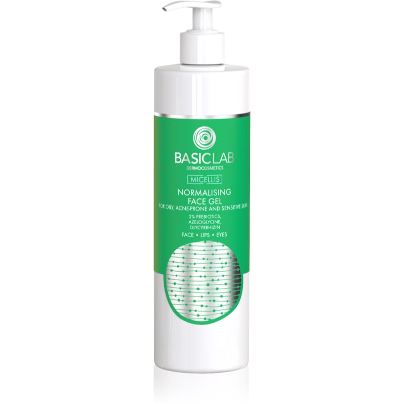 BasicLab Dermocosmetics Micellis normalizáló tisztító gél az aknéra hajlamos zsíros bőrre 300 ml-Ár