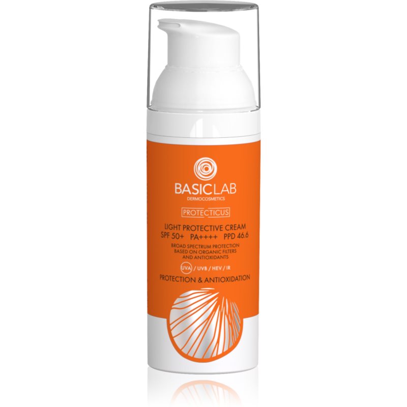 BasicLab Dermocosmetics Protecticus gyengéd védő arckrém SPF 50+ 50 ml-Ár