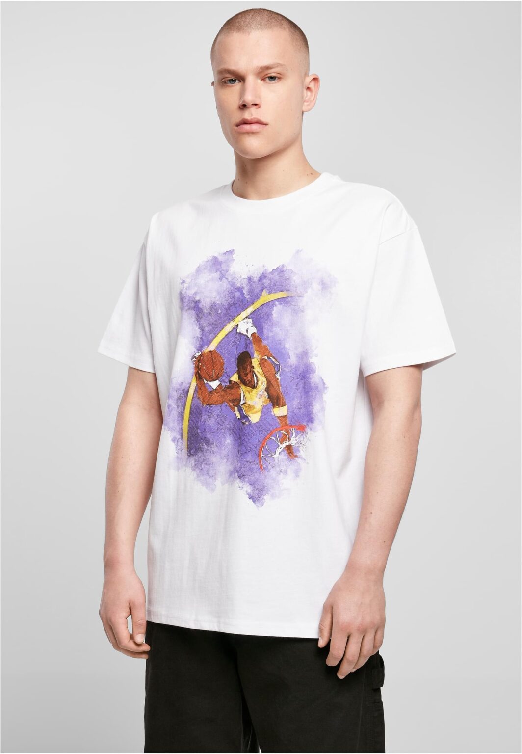 Basketball Clouds 2.0 Oversize T-shirt White
