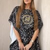 Bat Leopard Dress Grey