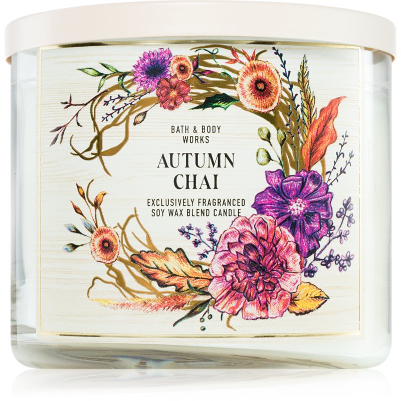 Bath & Body Works Autumn Chai illatgyertya 411 g