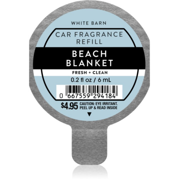 Bath & Body Works Beach Blanket illat autóba utántöltő 6 ml-Ár