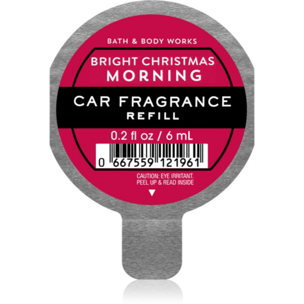 Bath & Body Works Bright Christmas Morning illat autóba utántöltő 6 ml