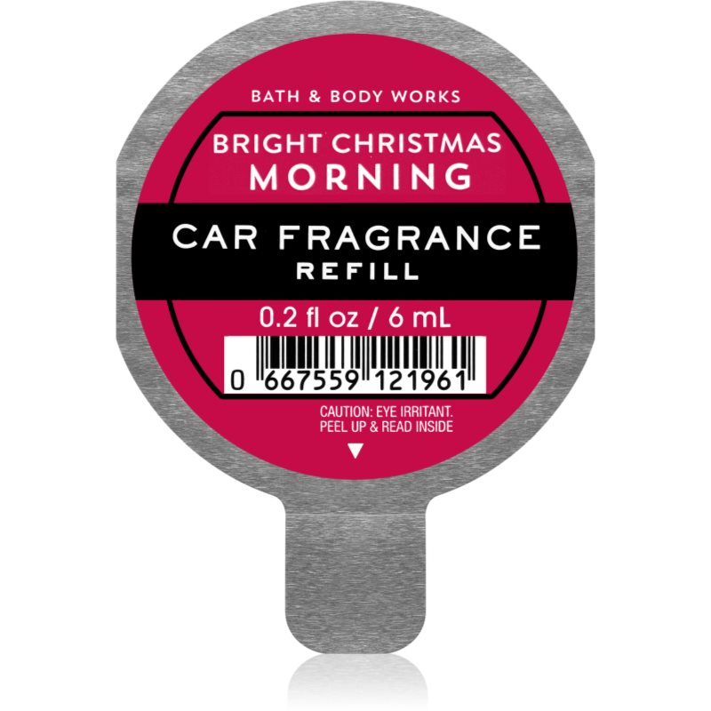 Bath & Body Works Bright Christmas Morning illat autóba utántöltő 6 ml