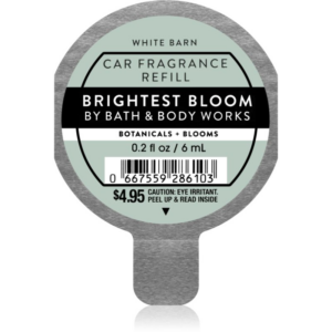 Bath & Body Works Brightest Bloom illat autóba utántöltő 6 ml