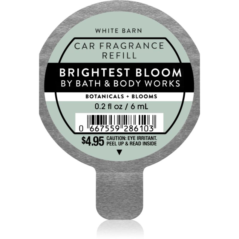 Bath & Body Works Brightest Bloom illat autóba utántöltő 6 ml