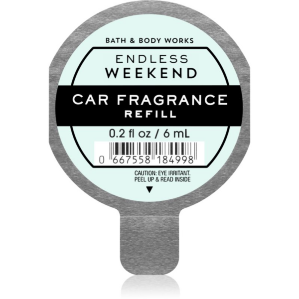 Bath & Body Works Endless Weekend illat autóba utántöltő 6 ml-Ár